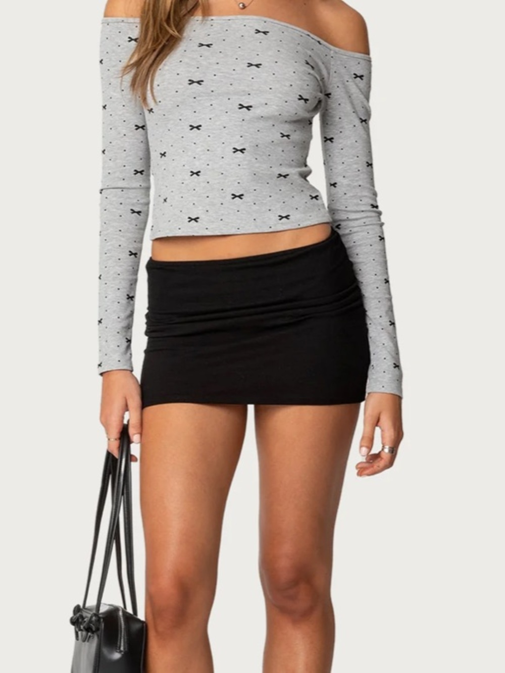 Edikted Aisha Low Rise Mini Skirt Size Small